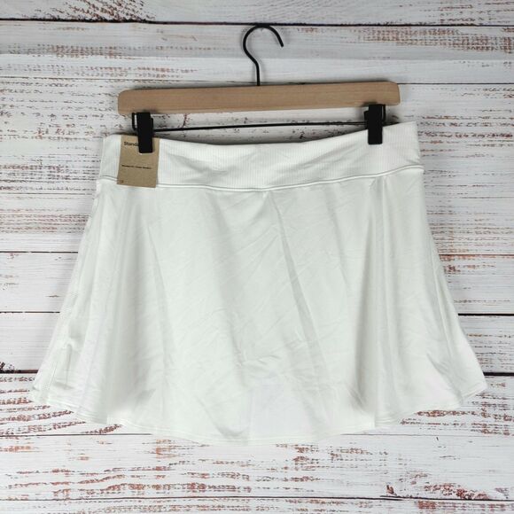 Nike Court Womens Large DriFit Victory Flouncy White Tennis Skort DH9552-100 NWT - Picture 5 of 9